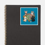 Cat Mahjong-None-Glossy-Sticker-GoshWow