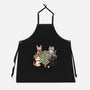 Cat Mahjong-Unisex-Kitchen-Apron-GoshWow
