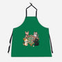 Cat Mahjong-Unisex-Kitchen-Apron-GoshWow