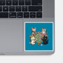 Cat Mahjong-None-Glossy-Sticker-GoshWow