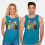 Cat Mahjong-Unisex-Basic-Tank-GoshWow