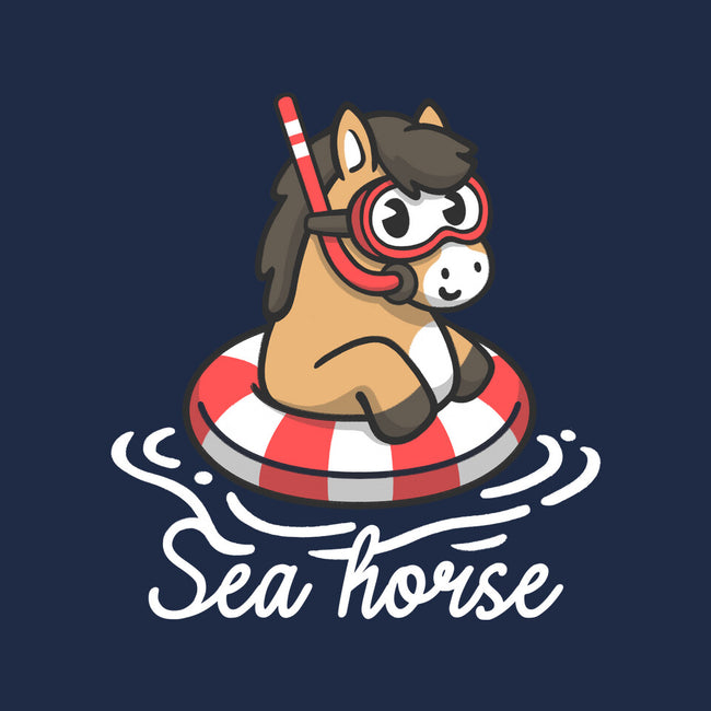 Literal Sea Horse-Mens-Heavyweight-Tee-NemiMakeit