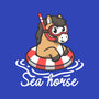Literal Sea Horse-None-Stretched-Canvas-NemiMakeit