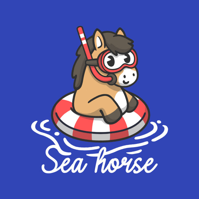 Literal Sea Horse-None-Adjustable Tote-Bag-NemiMakeit