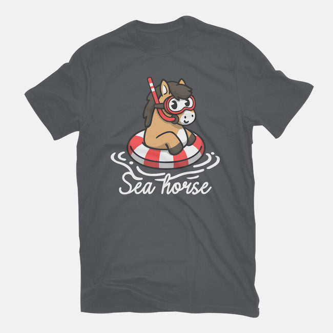 Literal Sea Horse-Mens-Premium-Tee-NemiMakeit