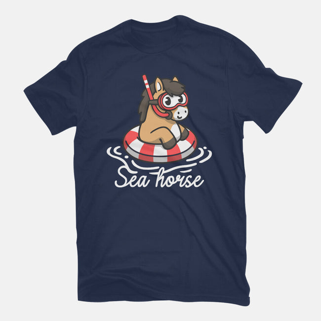 Literal Sea Horse-Mens-Basic-Tee-NemiMakeit