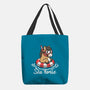 Literal Sea Horse-None-Basic Tote-Bag-NemiMakeit