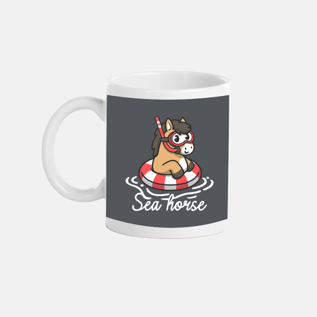 Literal Sea Horse-None-Mug-Drinkware-NemiMakeit