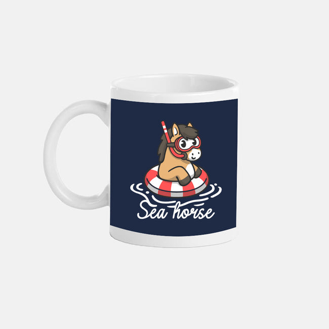 Literal Sea Horse-None-Mug-Drinkware-NemiMakeit