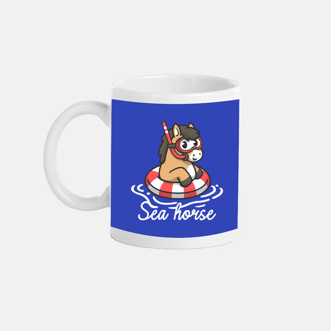 Literal Sea Horse-None-Mug-Drinkware-NemiMakeit
