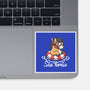 Literal Sea Horse-None-Glossy-Sticker-NemiMakeit