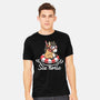Literal Sea Horse-Mens-Heavyweight-Tee-NemiMakeit