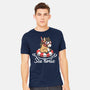 Literal Sea Horse-Mens-Heavyweight-Tee-NemiMakeit