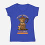 The Secret Ingredient Is Coffee-Womens-V-Neck-Tee-Trendlory