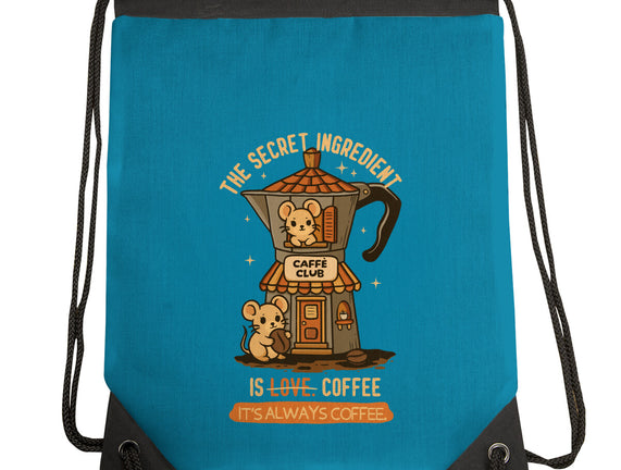 The Secret Ingredient Is Coffee