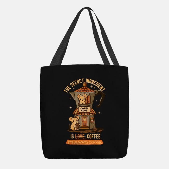 The Secret Ingredient Is Coffee-None-Basic Tote-Bag-Trendlory