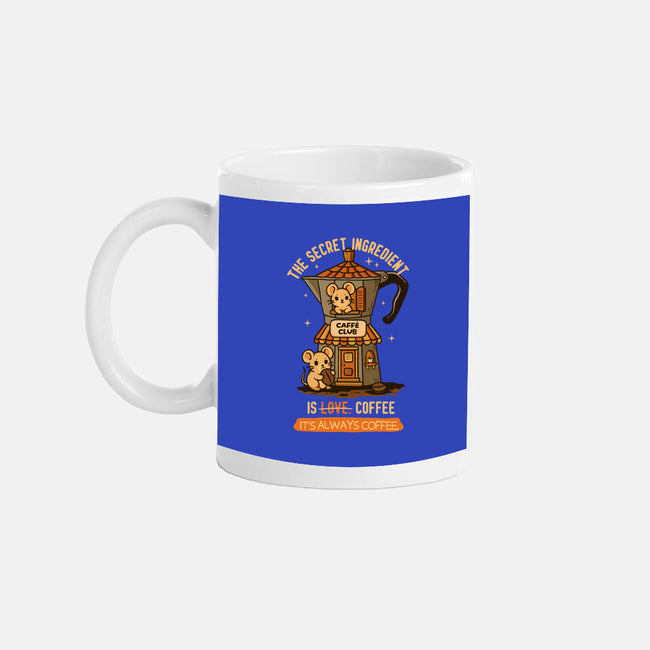 The Secret Ingredient Is Coffee-None-Mug-Drinkware-Trendlory