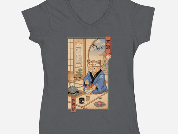Tea Cat Meowster