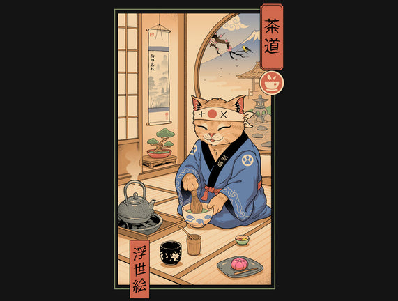 Tea Cat Meowster