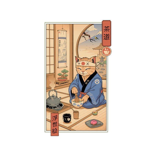 Tea Cat Meowster-None-Drawstring-Bag-vp021