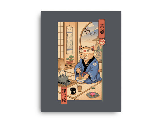 Tea Cat Meowster