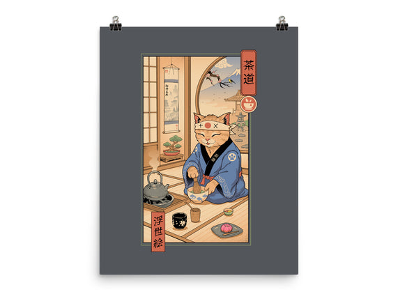 Tea Cat Meowster