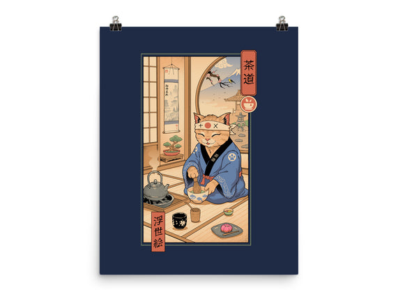 Tea Cat Meowster
