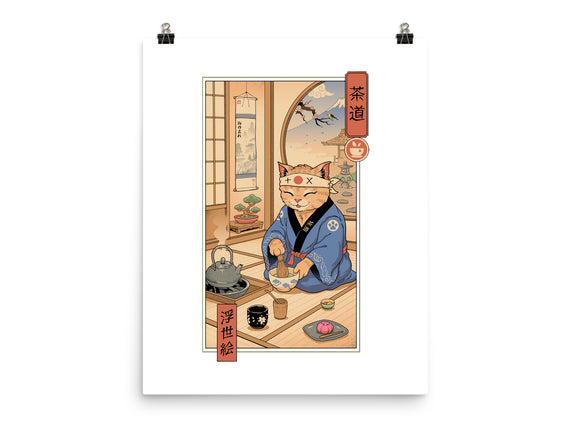 Tea Cat Meowster