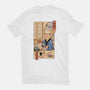 Tea Cat Meowster-Unisex-Basic-Tee-vp021