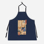 Tea Cat Meowster-Unisex-Kitchen-Apron-vp021
