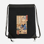 Tea Cat Meowster-None-Drawstring-Bag-vp021
