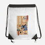Tea Cat Meowster-None-Drawstring-Bag-vp021
