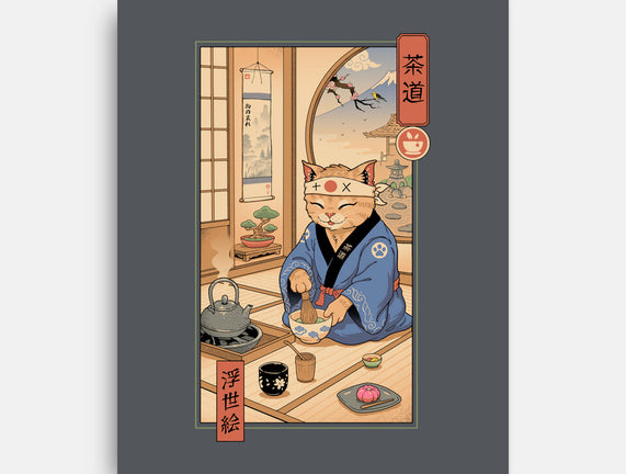 Tea Cat Meowster