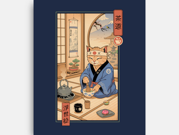 Tea Cat Meowster