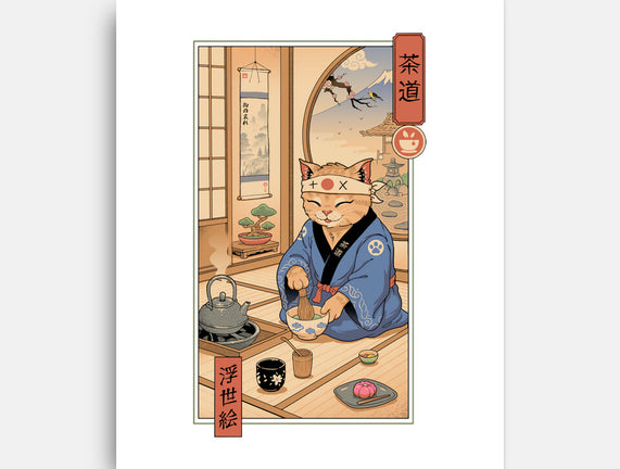 Tea Cat Meowster