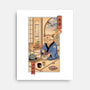 Tea Cat Meowster-None-Stretched-Canvas-vp021