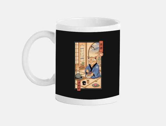 Tea Cat Meowster