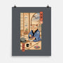 Tea Cat Meowster-None-Matte-Poster-vp021
