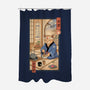 Tea Cat Meowster-None-Polyester-Shower Curtain-vp021