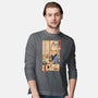 Tea Cat Meowster-Mens-Long Sleeved-Tee-vp021