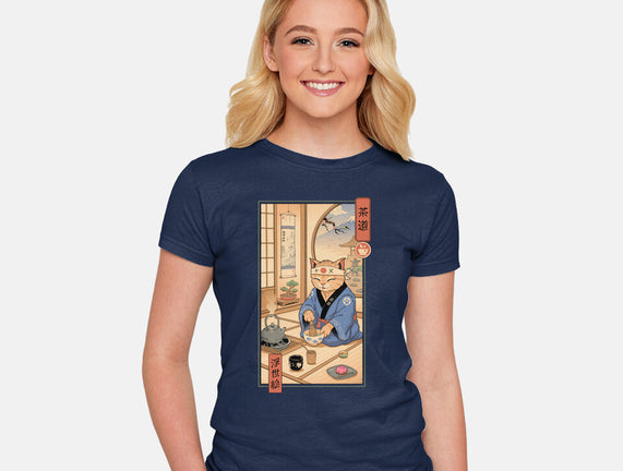 Tea Cat Meowster