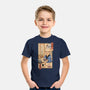Tea Cat Meowster-Youth-Basic-Tee-vp021