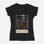 Collect The Bounty-Womens-V-Neck-Tee-glitchygorilla