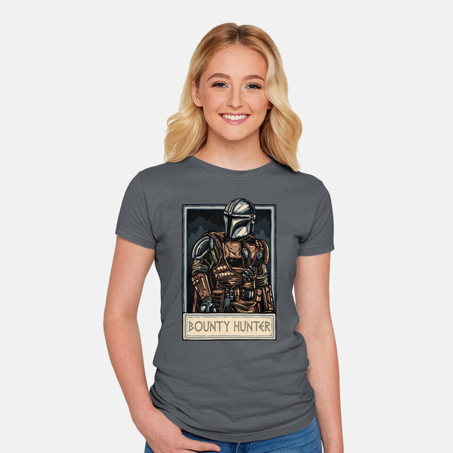Collect The Bounty-Womens-Fitted-Tee-glitchygorilla