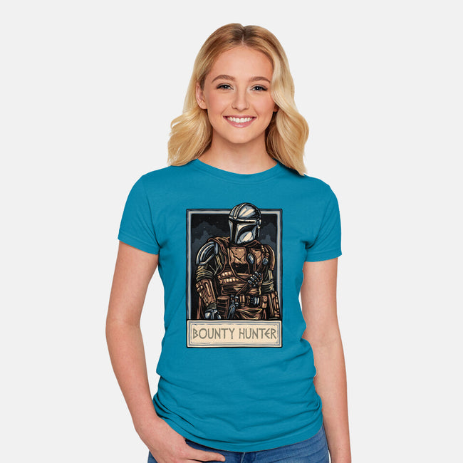 Collect The Bounty-Womens-Fitted-Tee-glitchygorilla