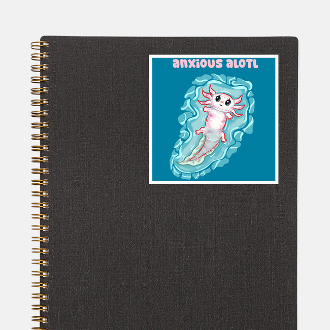 Anxious Alotl-None-Glossy-Sticker-nickzzarto