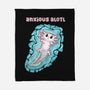 Anxious Alotl-None-Fleece-Blanket-nickzzarto