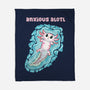Anxious Alotl-None-Fleece-Blanket-nickzzarto