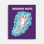 Anxious Alotl-None-Stretched-Canvas-nickzzarto