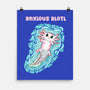 Anxious Alotl-None-Matte-Poster-nickzzarto